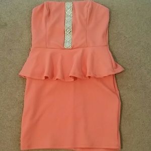 Peplum dress