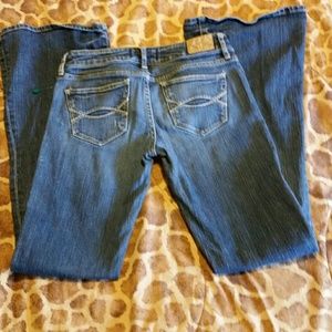 A&F flare jeans