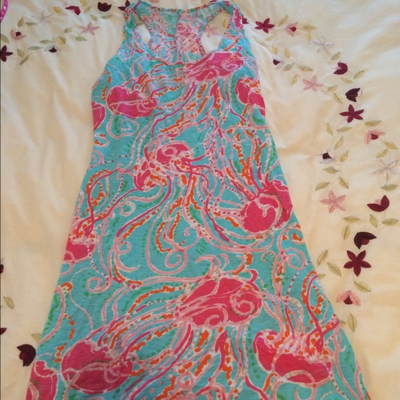 Lilly Pulitzer Cordon Racerback Tank Top Dress