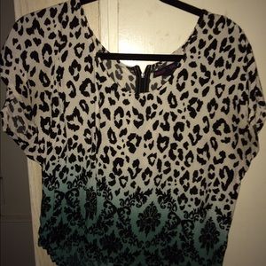 cheetah top