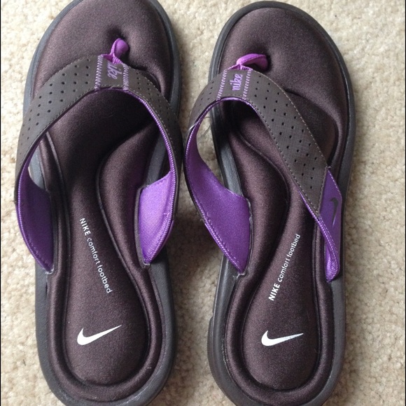 Nike comfort footbed thong sandals