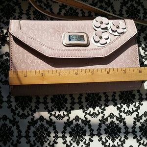 Light pink Guess crossbody