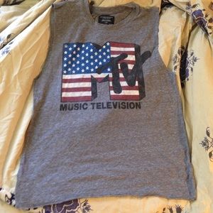 MTV GREY TANK TOP