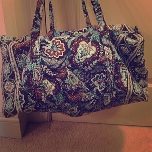 Vera Bradley Large Duffle - Paisley Print