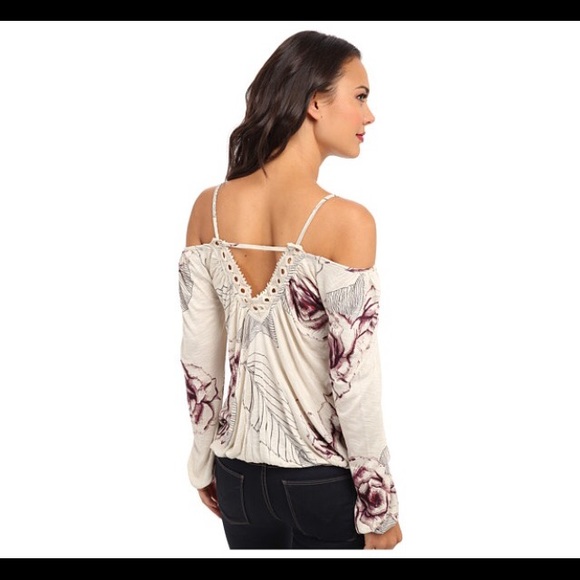 Free People Adelia blouse Boho Floral - Picture 2 of 4