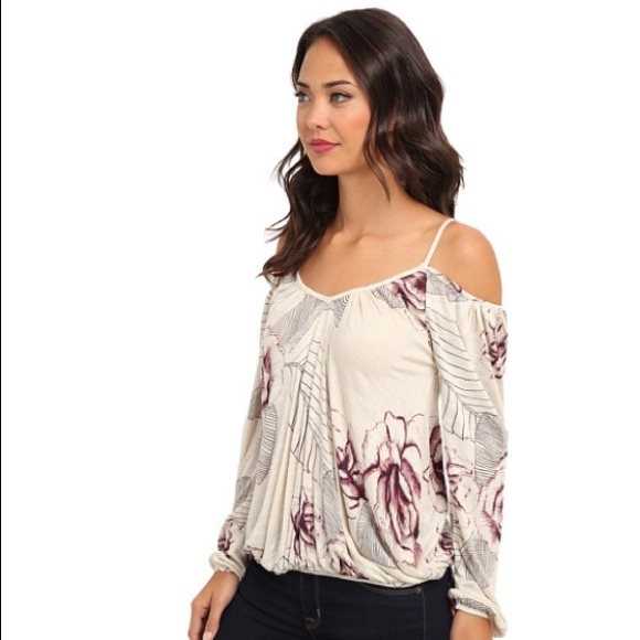 Free People Adelia blouse Boho Floral - Picture 3 of 4