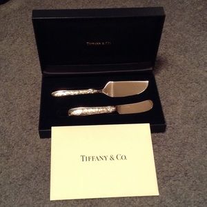 Tiffany & Co. Audubon cheese serving set