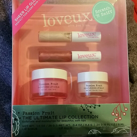 Loveux Accessories - Brand new Loveux Passion fruit lip collection