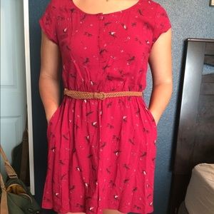 H&M Pegasus patterned dress