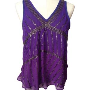 Urban Outfitters Purple Ombré Ecote Tank Top