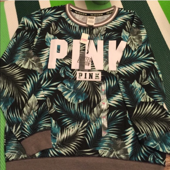 PINK Victoria's Secret Sweaters - Limited edition - tropical crew. NWT