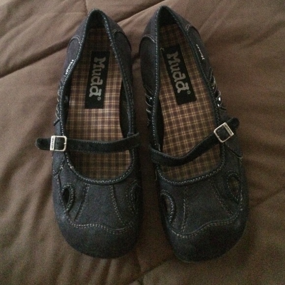 Black Mary Janes by MUDs