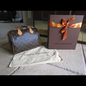 ‼️SALE‼️Authentic Louis Vuitton Monogram Speedy 25