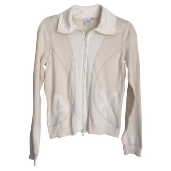 A/X creamy white sweater
