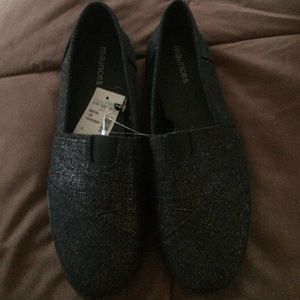 Black bob style shoes by Maurice's