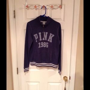 Victoria Secret Half Zip sweatshirt