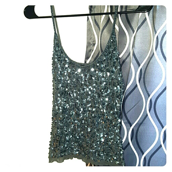 Sequined top by forever 21!