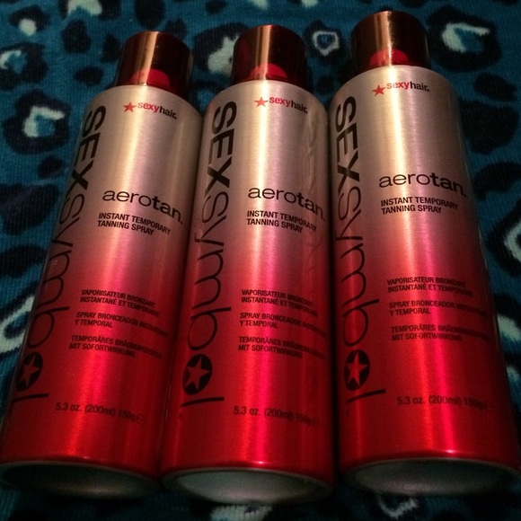 Temporary spray tan