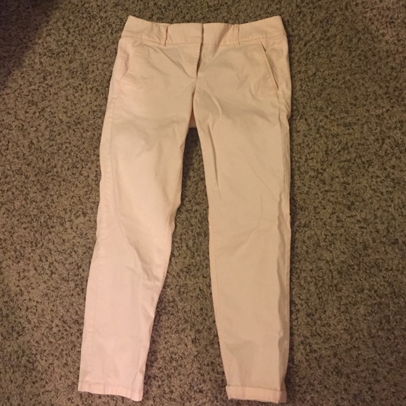 Light pink pants from Loft