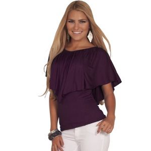 Plum  top