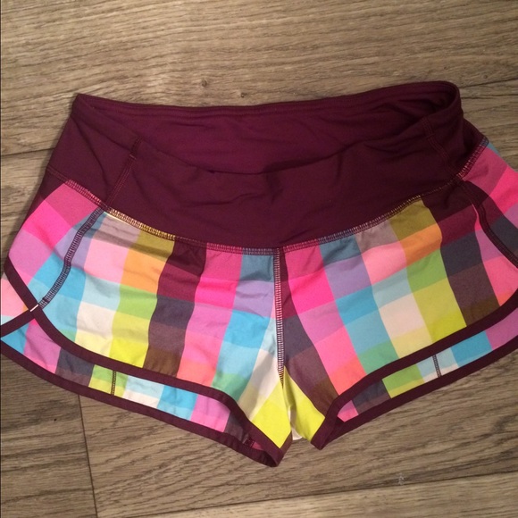 Lululemon speed shorts
