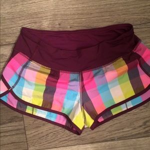 Lululemon speed shorts