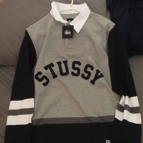 Stussy polo & hoodie