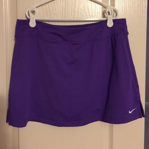 Purple Nike tennis skirt