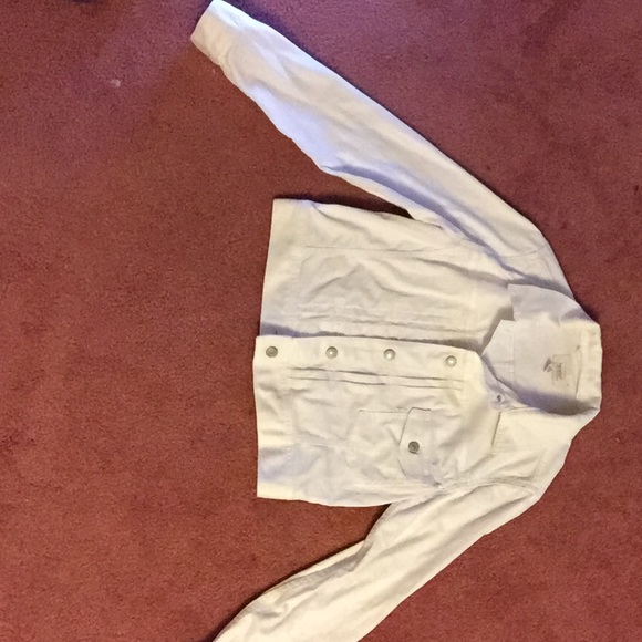 White Jean Jacket