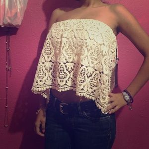 Crochet crop top