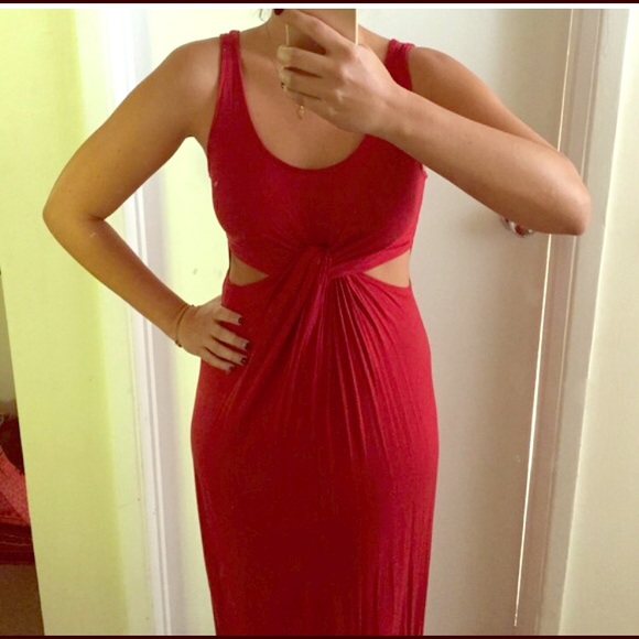 Lush cut-out maxi dress