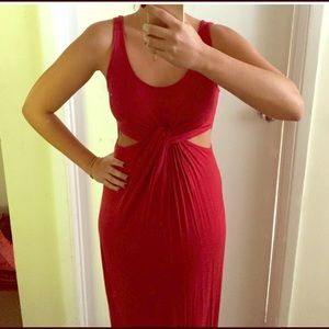 Lush cut-out maxi dress