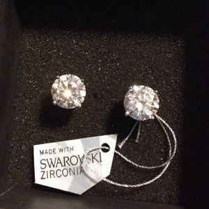 Swarovski Zirconia 3 ct. Earrings