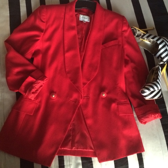 Red Blazer! Great Condition!