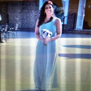 Beautiful Seafoam Green Bridesmaid Dress Size 12
