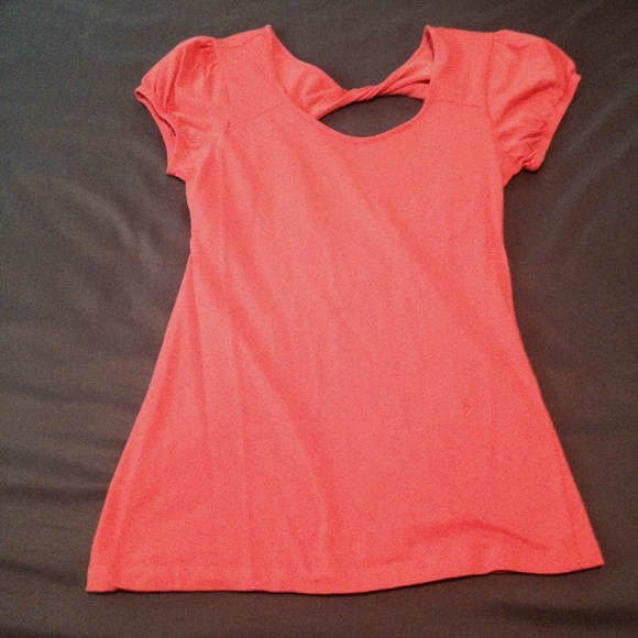 Coral shirt