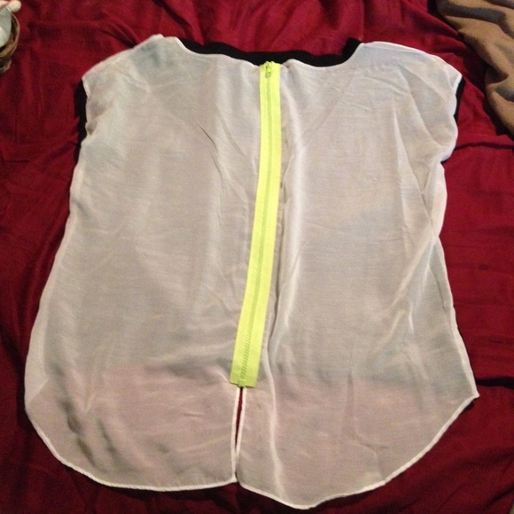 Central Park West Neon Zip Top - Picture 4 of 4