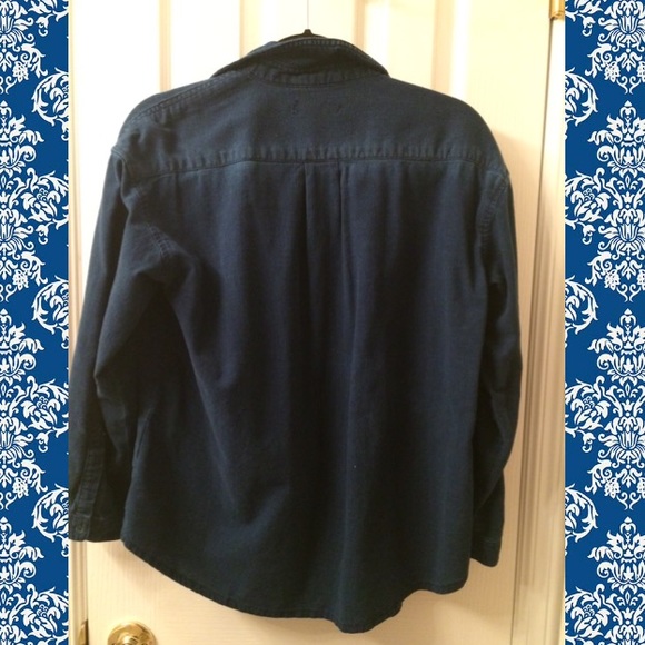 Zara Denim Button Down - Picture 2 of 3