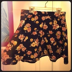 A-line skater skirt