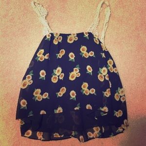 Forever 21 sunflower top