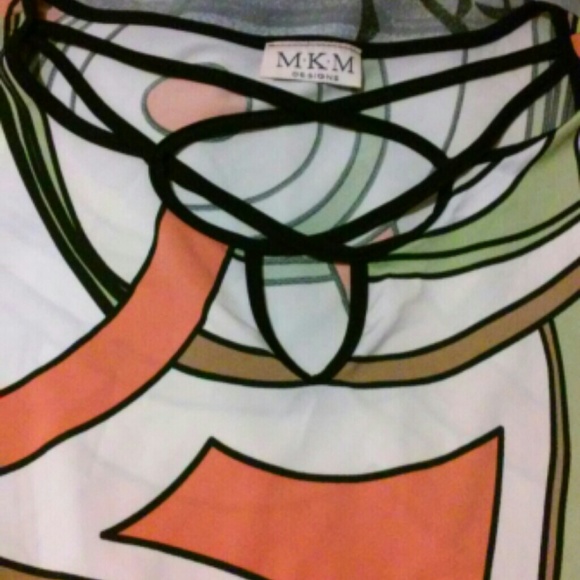 L colorful tanktop from M.K.M design - Picture 3 of 4