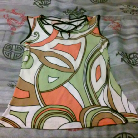 L colorful tanktop from M.K.M design - Picture 4 of 4