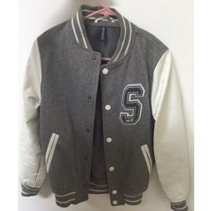 H&M MEN'S VARSITY JACKET