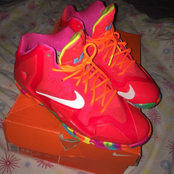 Fruity pebble lebron 11s