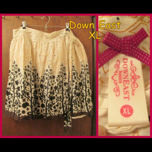 Down East Basics super cute summer skirt XL