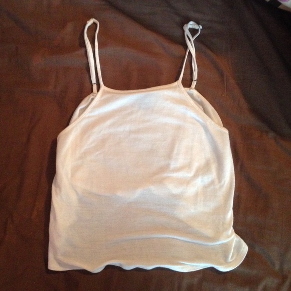 White F21 Halter Top
