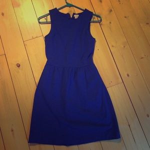 Jcrew Royal Blue Dress