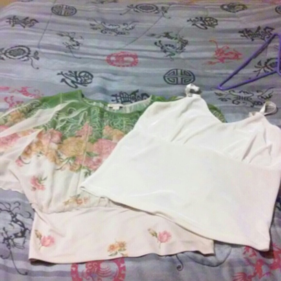 L flowing shirt with tanktop from Chadwicks