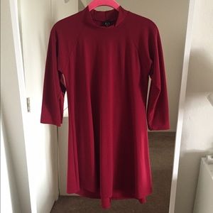 Burgundy Dress