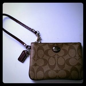Coach wristlet